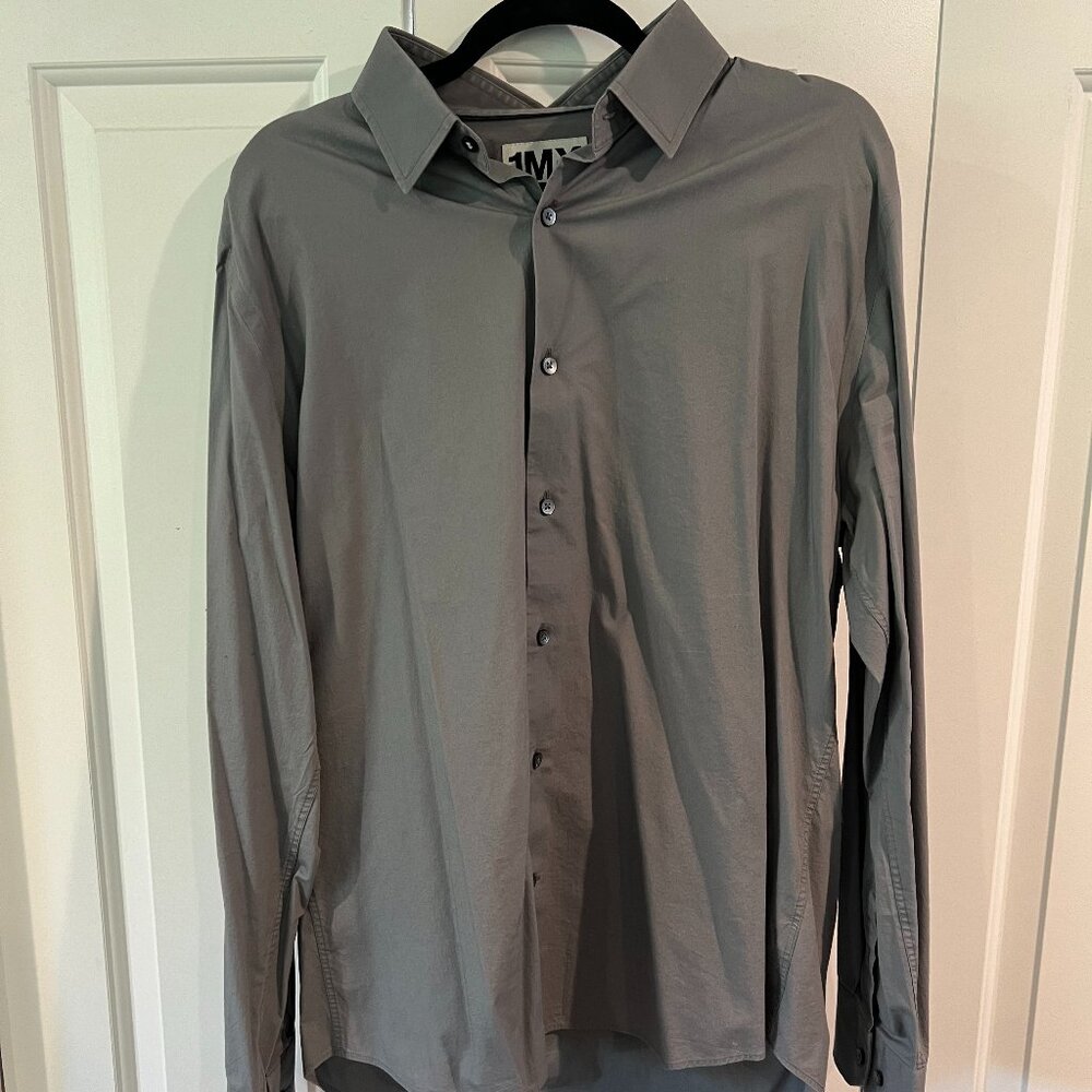 Express 1MX Extra Slim Fit Dress Shirt - Size XL (17-17 1/2)